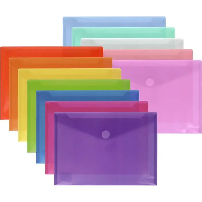 Sobre Pp Cierre Velcro Multiline A5 Verde Envío Gratis