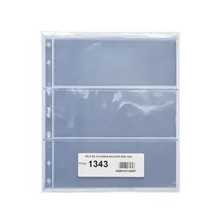 Funda Album Billetes Pardo 3 Dpto. Md. 1343 Exclusivo