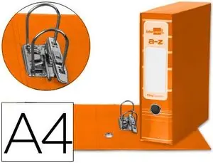 Archivador Palanca A4 Filing System 80 mm Naranja Devolución Gratuita