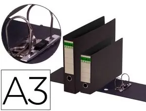 Archivador de Palanca Elba A3 Apaisado Lomo 80 mm 320X480 mm Súper Precio