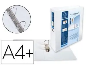 Bestseller Carpeta Exacompta Canguro 2 Anillas 50 mm Din A4+ Carton Forrado Polipropileno Personalizable 3 Bols