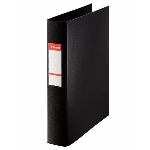 Carpeta 4 Anillas 40 mm Fº Pvc Esselte Negro Precio De Oferta