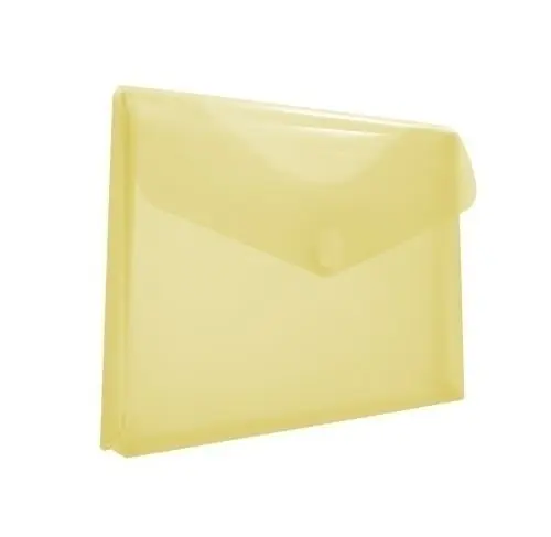 Dosier Sobre Office Box Fuelle Pp Velcro A4+ Amarillo Transparente Última Versión