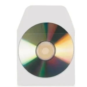 Artesanal Funda Cd/dvd 3L Pp 127X127 Adhesivas Bolsa de 10