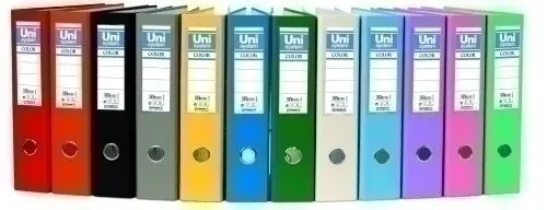 Archivador Palanca Unisystem Carton Forrado Rado A4 65Mm Azul Serena Ordena Ya