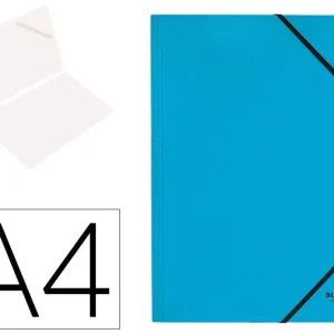Carpeta Leitz Recycle Gomas Din A4 Carton Reciclable 100% Azul Directo De Fábrica