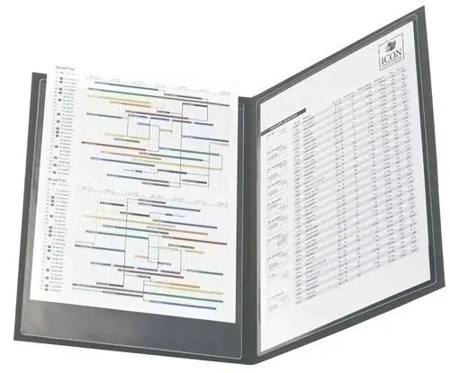 Auténtico Funda Adhesiva 3L A4 Bolsillo Bolsa de 10