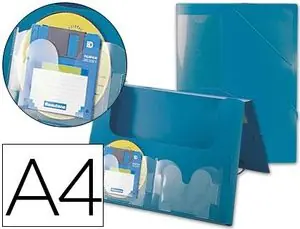 Carpeta Liderpapel Portadocumentos 36903 Polipropileno Dina4 Verde Lomo 50 mm Devolución Gratuita