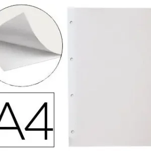 Tendencia Hoja Album Liderpapel Autoadhesiva Blanca