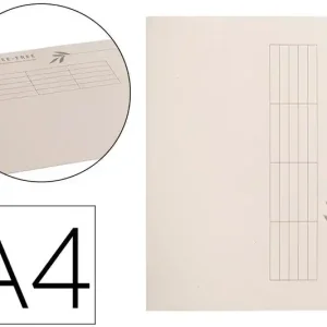 Bestseller Subcarpeta Cartulina Tarifold 100% Ecologica 226 G/m2 Din A4 Color Crema Pack de 10 Unidades