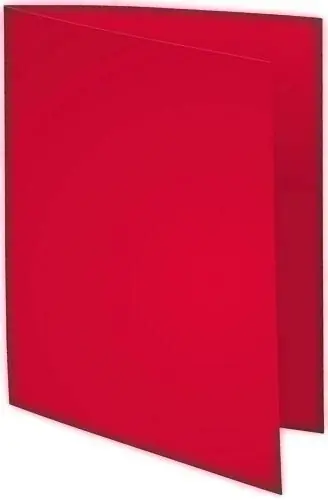 Moderno Subcarpeta Exacompta Rock´s 80 80G A4 Frambuesa Paquete de 100