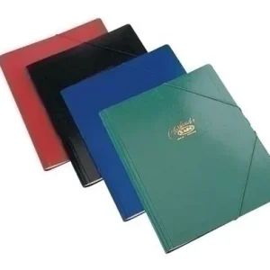 Tendencia Carpeta Clasificadora Saro Carton Gofrado Nº10 Fº Prol. 12 Dptos. con Gomas Azul