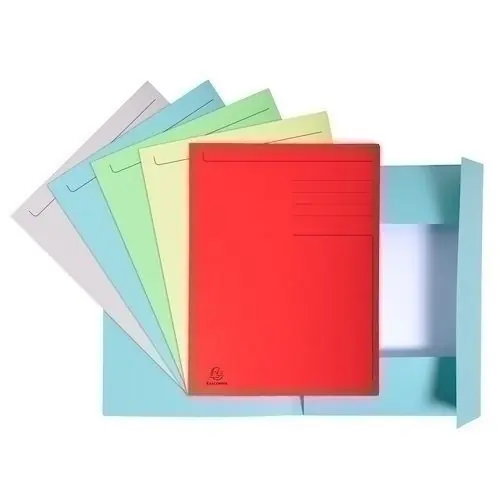 Subcarpeta Exacompta Forever 3 Solapa 280G A4 Surtido Paquete de 10 Última Oportunidad