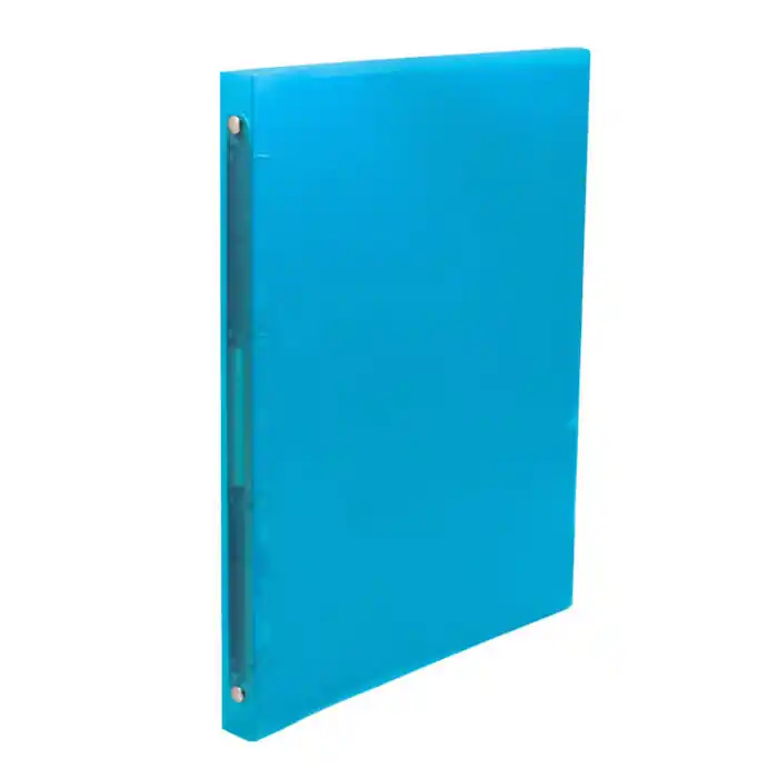 Garantía De Devolución De Dinero Carpeta Flexible Plus Office A4 4 Anillas 16 mm Azul