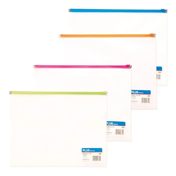 Envío Internacional Bolsa Cierre Zip Plus Office A4 Cierre Zip 330X250 mm.