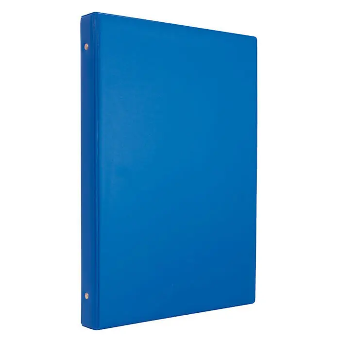 Stock Limitado Carpeta Pvc Folio 4 Anillas 25 mm Azul Claro