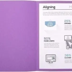 Subcarpeta Exacompta Forever 250 220G A4 Violeta Paquete de 100 Precio Reducido