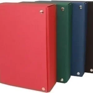 Carpeta de Proyectos Mariola Carton Forrado Geltex Armada Cierre Broche 3Cm Amarillo Exclusivo