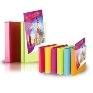 Carpeta Canguro Iberplas Pvc Fun Color A4 4 Anillas Mixtas 40Mm Col. surt. Precio Bajo