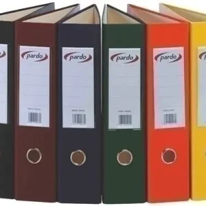 Venta Final Archivador Palanca Pardo Forrado Pvc Fº 70Mm Negro