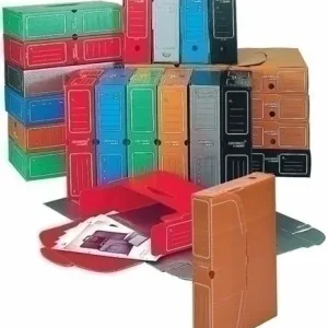 Caja Archivo Definitivo Pp Carchivo Ministerial 387X275X105Mm Marron Envío Exprés