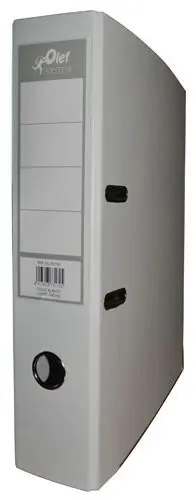 Archivador Palanca Olef Plastif. color A4 75Mm Gris Disponible Ahora