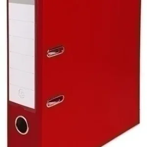 Archivador Palanca Exacompta Forrado Pp Rado A4 80Mm Rojo Stock Limitado