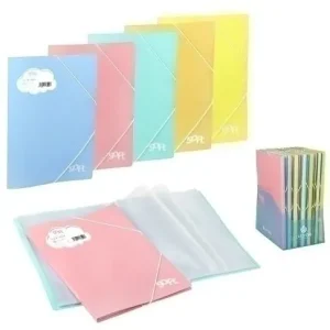 Carpeta Fundas (Tarifario) Carchivo Soft Carchiplas Soldadas Pp A4 con Goma Surtido Expositor de 16 6X 50602099 5X 50603099 5X 50604099 Súper Precio