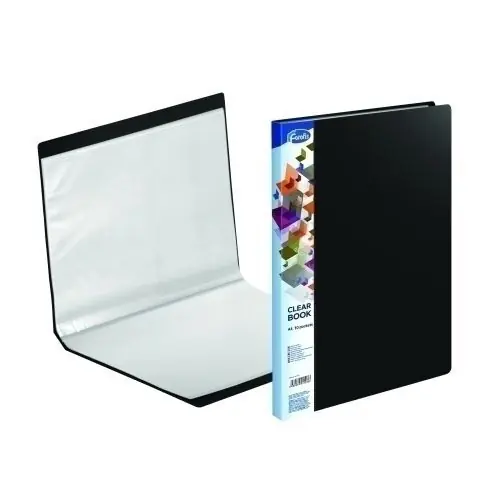Carpeta Fundas (Tarifario) Forofis Pvc A4 10 F Negro Hecho A Mano