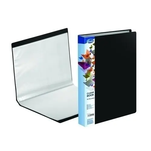 Carpeta Fundas (Tarifario) Forofis Pvc A4 80 F Negro Artesanal