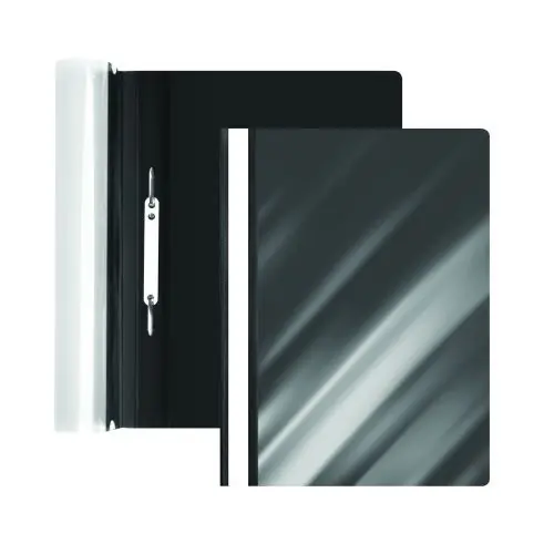 Disponible Ahora Dosier Fastener Forofis Pvc A4 Negro Mate