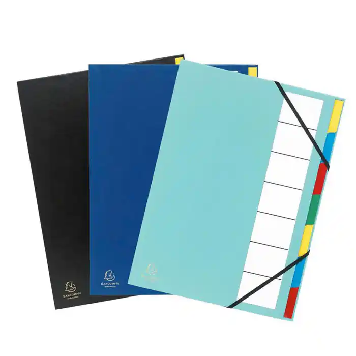 Carpeta Clasificadora Exacompta A4 Harmonika Nature Future 7 Separadores Colores Surtidos Precio Económico