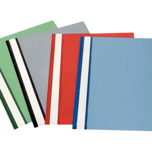 Últimas Unidades Carpeta Dossier Fastener Plastico Esselte 126 Din A4 Rojo Caja de 50 Unidades