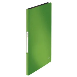 Última Oportunidad Carpeta Leitz Escaparate Solid 20 Fundas Polipropileno Tapa Rigida Din A4 Color Verde