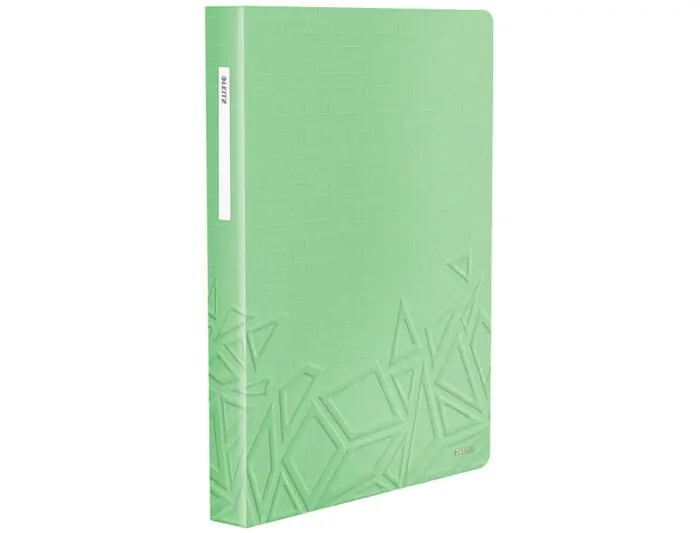 Envío Gratis Carpeta Leitz Urban Chic Escaparate Din A4 Tapa Rigida 80 Fundas Polipropileno Color Verde
