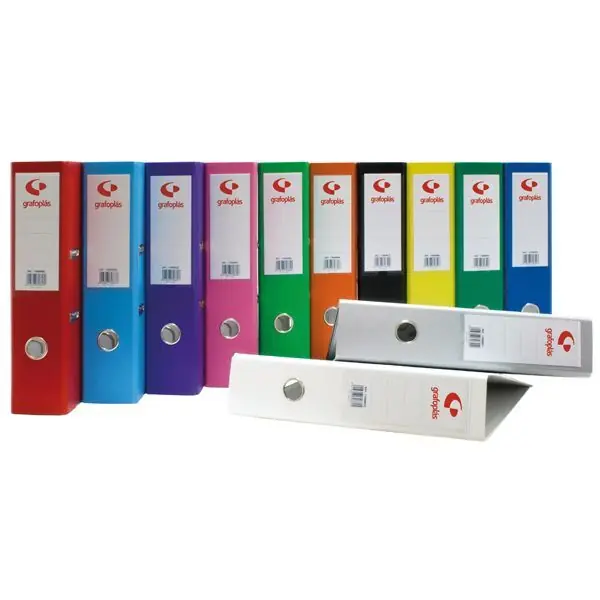 Solo Hoy Archivador Palanca 45 A4 2 mm Grafcolor Amarillo