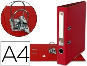 Compra Hoy Archivador Palanca Liderpapel A4 52 mm Rojo