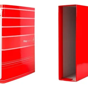 Bestseller Archivador Palanca A4 Filing System 80 mm Rojo