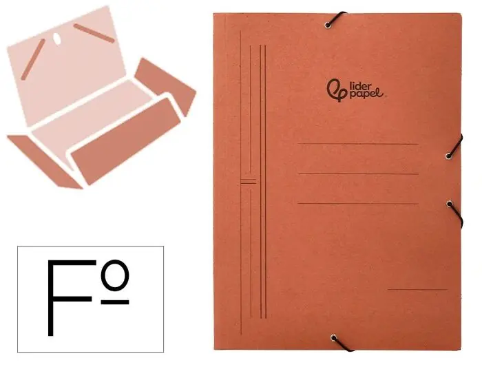 Barato Carpeta Liderpapel Gomas Folio 3 Solapas