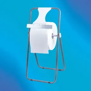 Portabobina Industrial Jofel Metalico Mural con Sierra de Corte para Bobinas de Hasta 500 M 435X416X285 mm Profesional