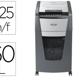 Destructora de Documentos Rexel Optimum Autofeed+ 225X Eu Capacidad de Corte 225 Hojas Destruye Grapas y Clips Oferta Especial