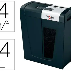 Precio Bajo Destructora de Documentos Rexel Secure Mc4 Capacidad 4 Hojas Micro Corte Destruye Grapas y Clips