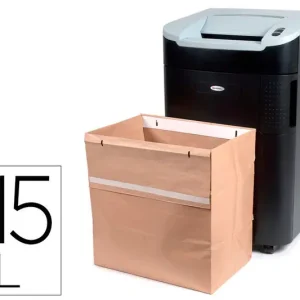 Comprar En Línea Bolsa de Residuos Rexel Reciclable para Destuctoras Gama Rl Capacidad 115 L Pack de 50 Unidades 330X510X490 mm