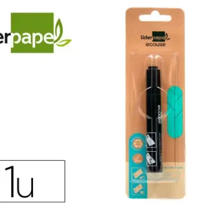 Precio Rebajado Rotulador Liderpapel Ecouse Detector de Billetes Falsos Cuerpo Plastico 100% Reciclado en Blister