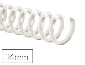 Espiral Plastico Q-Connect Transparente 32 5:1 14Mm 1,8Mm Caja de 100 Unidades Comprar En Línea