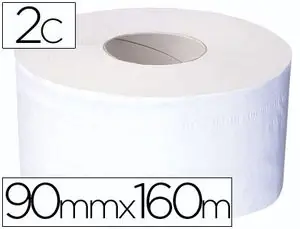 Papel Higienico Mini Jumbo 2 Capas 160 Mt para Dispensador T2 Disponible Ahora