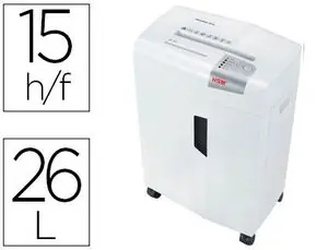 Precio De Oferta Destructora de Documentos Hsm Shredstar X15 Capacidad de Corte 15 H en Particulas Destruye Grapas Cl