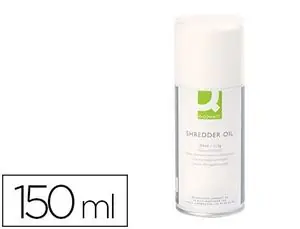 Máxima Calidad Aceite Lubricante Q-Connect en Spray para Destructora de Documentos 150 Ml