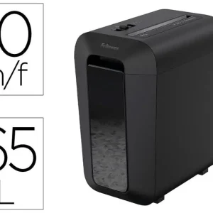 Destructora de Documentos Fellowes Lx-65 Capacidad de Corte 10 H Seguridad P4 Destruye Grapas Clips y Disponible Ahora