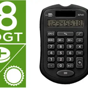 Exclusivo Calculadora Liderpapel Bolsillo Xf43 8 Digitos Solar y Pilas Color 3 94X59,5X10,5Mm